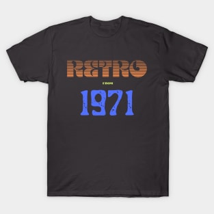 Retro Birthyear 1971 T-Shirt